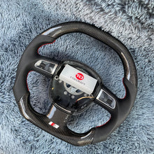 Lade das Bild in den Galerie-Viewer, TTD Craft Audi A3 A4 A5 A6 A8 Q7 S4 S5 RS4 RS5 Carbon Fiber Steering Wheel