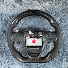 Carregar imagem no visualizador da galeria, Volante de fibra de carbono TTD Craft 2016-2021 Jeep Cherokee / Grand Cherokee