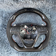 Cargar imagen en el visor de la galería, Volante de fibra de carbono TTD Craft para Jeep Cherokee/Grand Cherokee 2016-2021