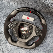 Carregar imagem no visualizador da galeria, Volante de fibra de carbono TTD Craft 2014-2019 Corvette C7