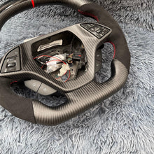 Cargar imagen en el visor de la galería, Volante de fibra de carbono TTD Craft Corvette C7 2014-2019