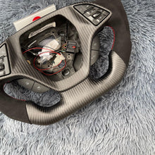 Cargar imagen en el visor de la galería, Volante de fibra de carbono TTD Craft Corvette C7 2014-2019