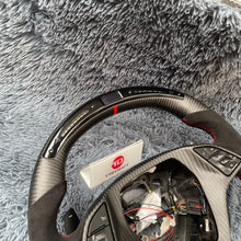Carregar imagem no visualizador da galeria, Volante de fibra de carbono TTD Craft 2014-2019 Corvette C7