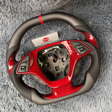 Cargar imagen en el visor de la galería, Volante de fibra de carbono TTD Craft Corvette C7 2014-2019