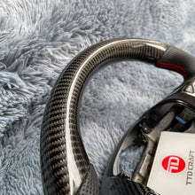 將圖片載入圖庫檢視器 TTD Craft 9th gen Honda 2012-2015 Civic Type R FK2 SI Carbon Fiber Steering Wheel