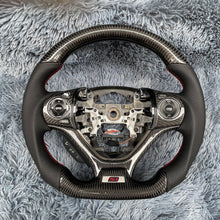 Load image into Gallery viewer, TTD Craft 9th gen Honda 2012-2015 Civic Type R FK2 SI Carbon Fiber Steering Wheel