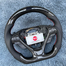 Load image into Gallery viewer, TTD Craft Acura 2009-2014 TL/2010-2014 ZDX Carbon Fiber Steering Wheel with led