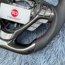 Load image into Gallery viewer, TTD Craft Acura 2009-2014 TL/2010-2014 ZDX Carbon Fiber Steering Wheel with led