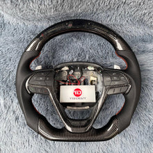 Charger l'image dans la galerie, TTD Craft Jeep 2016-2021 Cherokee / Grand Cherokee Carbon Fiber Steering Wheel