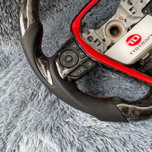 Lade das Bild in den Galerie-Viewer, TTD Craft Toyota 2018-2024 Camry SE XSE TRD V6 Venza Carbon Fiber Steering Wheel