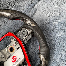 Lade das Bild in den Galerie-Viewer, TTD Craft Toyota 2018-2024 Camry SE XSE TRD V6 Venza Carbon Fiber Steering Wheel