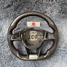 Load image into Gallery viewer, TTD Craft BENZ AMG A45 / W205 C43 C63S AMG / CLA45 CLS63 AMG / GLC43 63 AMG Carbon Fiber Steering Wheel