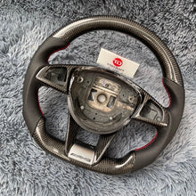 Load image into Gallery viewer, TTD Craft BENZ AMG A45 / W205 C43 C63S AMG / CLA45 CLS63 AMG / GLC43 63 AMG Carbon Fiber Steering Wheel