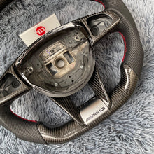 Lade das Bild in den Galerie-Viewer, TTD Craft BENZ AMG A45 / W205 C43 C63S AMG / CLA45 CLS63 AMG / GLC43 63 AMG Carbon Fiber Steering Wheel