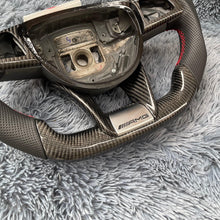 Load image into Gallery viewer, TTD Craft BENZ AMG A45 / W205 C43 C63S AMG / CLA45 CLS63 AMG / GLC43 63 AMG Carbon Fiber Steering Wheel