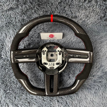 Carregar imagem no visualizador da galeria, Volante de fibra de carbono Mustang TTD Craft 2005-2009