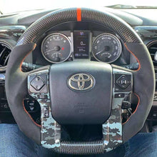 Загрузить изображение в средство просмотра галереи, TTD Craft Toyota 2014-2021 Tundra 2016-2022 Tacoma 4runner Carbon Fiber Steering Wheel