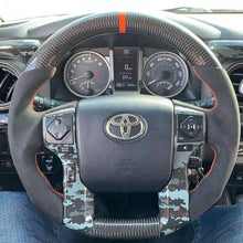 Load image into Gallery viewer, TTD Craft Toyota 2014-2021 Tundra 2016-2022 Tacoma 4runner Carbon Fiber Steering Wheel