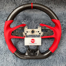 Load image into Gallery viewer, TTD Craft 10th gen Civic 2016-2021 FK8 FK7 Type R SI Carbon Fiber Steering Wheel
