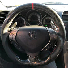 Load image into Gallery viewer, TTD Craft  Acura 2007-2008 TL Type-S V6 Carbon Fiber Steering Wheel
