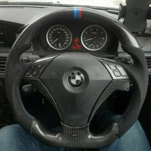 Load image into Gallery viewer, BMW 5 SERIES E60 E61 E65 Carbon Fiber Steering Wheel | TTD Craft