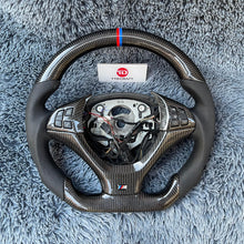 將圖片載入圖庫檢視器 Carbon Fiber Steering Wheel Upgrade For BMW X5 X6 E70 E71 E72 | TTD Craft