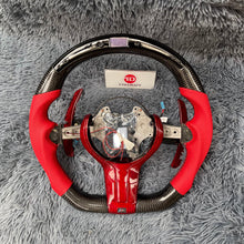 Cargar imagen en el visor de la galería, Volante de fibra de carbono TTD Craft para BMW M2, M3, M4, F40, F30, F32, G20, F87, F80 y F82 con LED