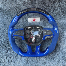 Cargar imagen en el visor de la galería, Volante de fibra de carbono TTD Craft para Dodge Charger Challenger 2016-2023 / Durango 2014-2023