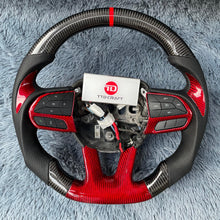 將圖片載入圖庫檢視器 Real Carbon Fiber Steering Wheel for Dodge Charger Challenger 15-23 | TTD Craft