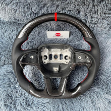 Загрузить изображение в средство просмотра галереи, 2014-2023 Dodge Durango Custom Gloss Carbon Fiber Steering Wheel | TTD Craft