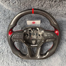將圖片載入圖庫檢視器 Carbon Fiber Steering Wheel for Dodge 2016-2023 Charger Challenger / 2014-2023 Durango| TTD Craft