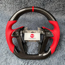 Cargar imagen en el visor de la galería, Volante de fibra de carbono TTD Craft para Honda Accord 2008-2012 / Pilot 2009-2015 / Odyssey 2011-2017