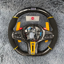 將圖片載入圖庫檢視器 BMW F90 M5 Carbon Fiber Steering wheel | TTD Craft