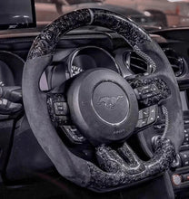 Lade das Bild in den Galerie-Viewer, Custom Carbon Fiber Steering Wheel for Ford Mustang 2015-2017 | TTD Craft