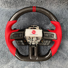 將圖片載入圖庫檢視器 Ford Mustang Carbon Fiber Steering Wheel 2015-2017 | TTD Craft