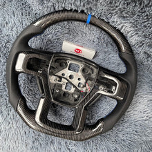 Загрузить изображение в средство просмотра галереи, Ford F-150 F-250 F-350 Carbon Fiber Steering Wheel 2015-2022 | TTD Craft