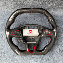將圖片載入圖庫檢視器 Real Carbon Fiber Steering Wheel for 2017-2019 Ford Escape | TTD Craft