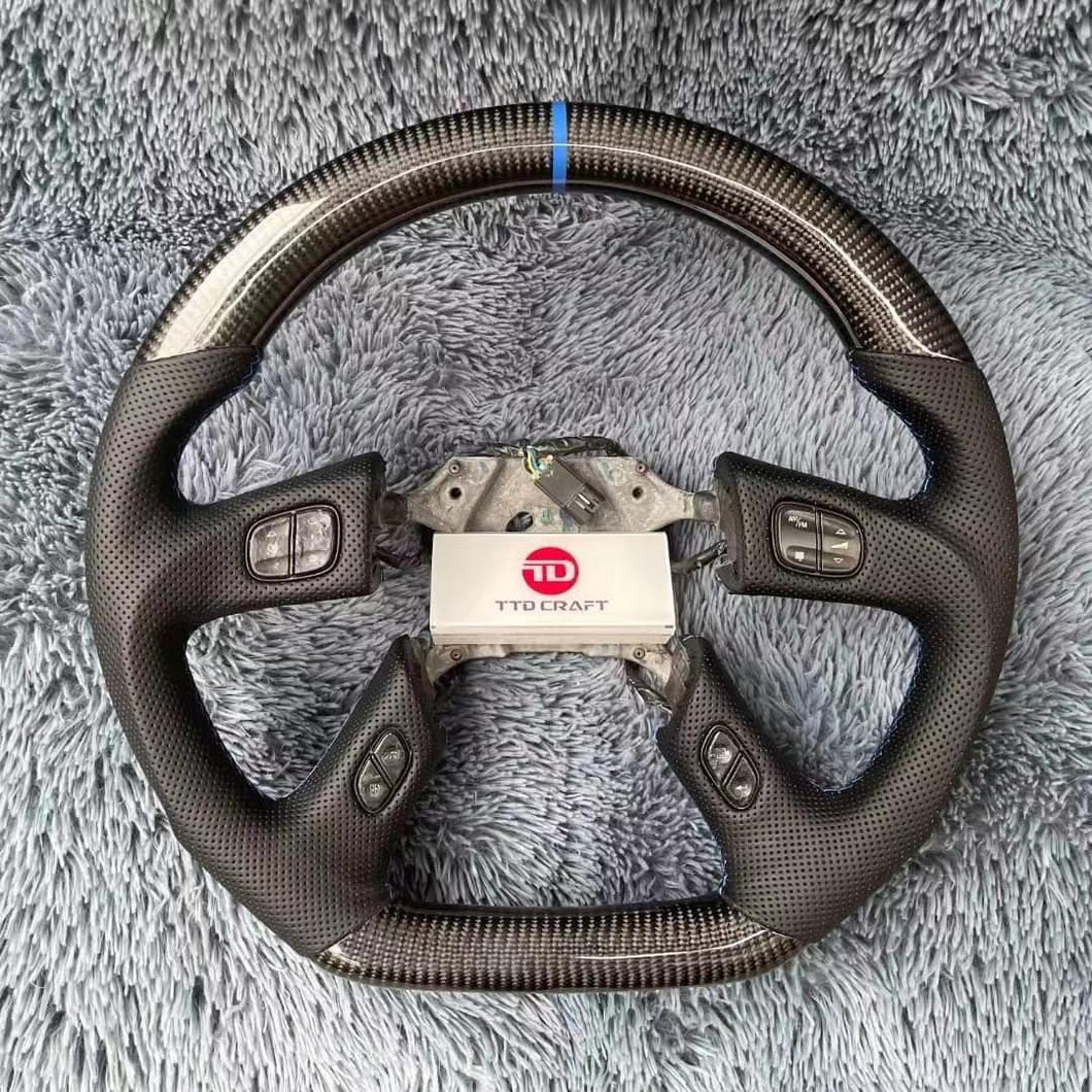 TTD Craft  2002-2009 Trailblazer Carbon Fiber Steering Wheel