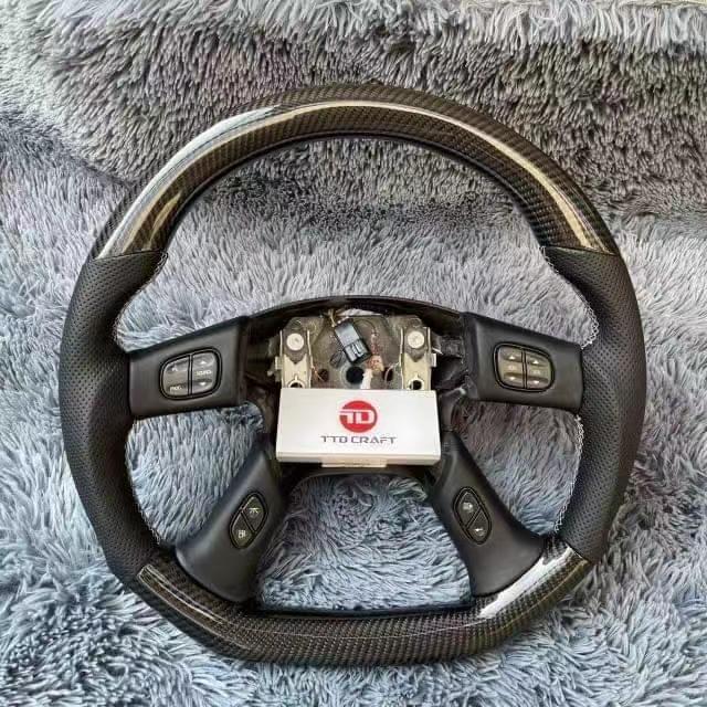 TTD Craft 2003-2007 Sierra Carbon Fiber Steering Wheel