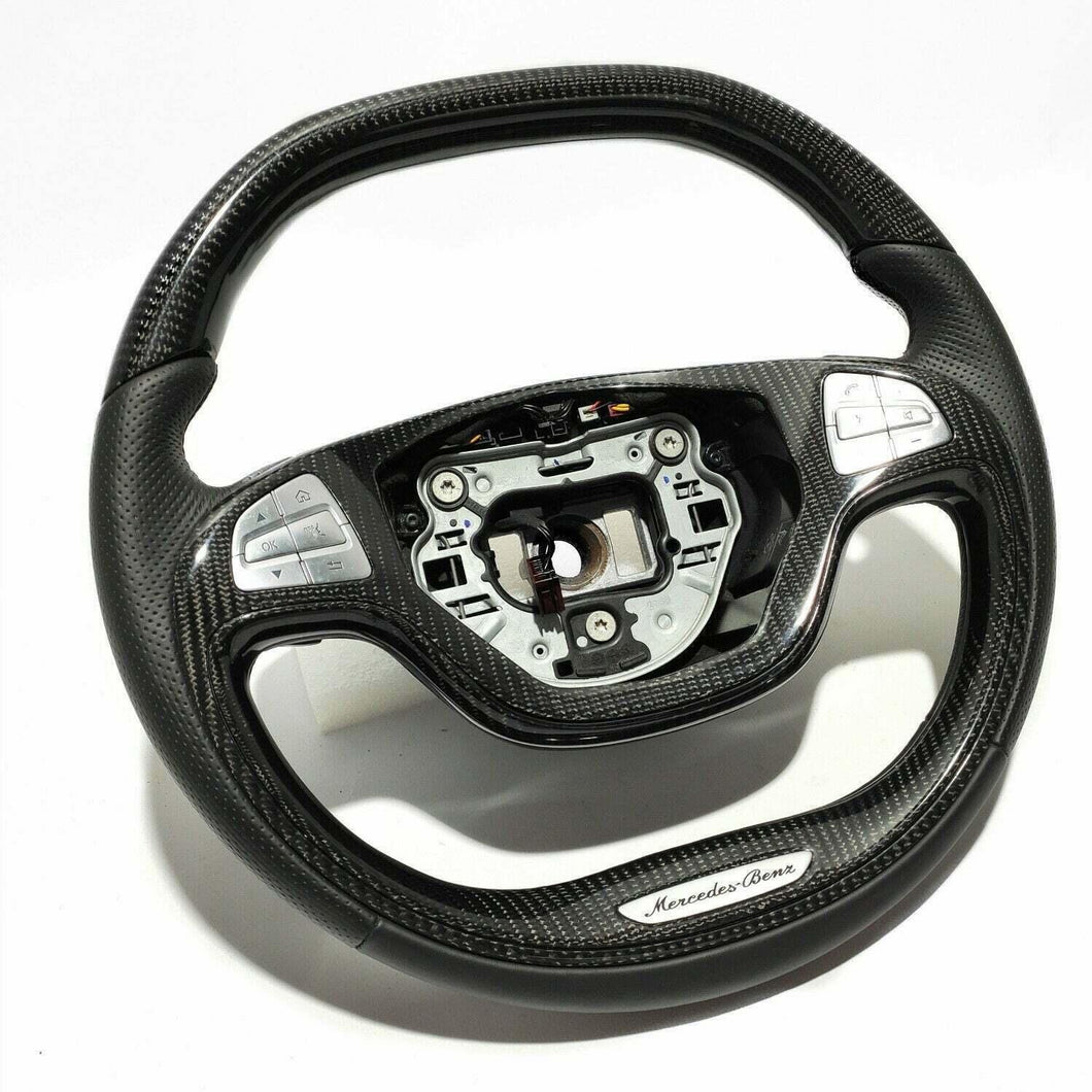 TTD Craft Bnez S class W222  S63AMG  Carbon Fiber Steering Wheel