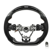 Carregar imagem no visualizador da galeria, Volante de fibra de carbono TTD Craft 2015-2021 WRX /STI com led
