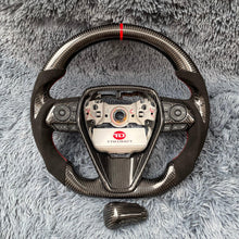 Lade das Bild in den Galerie-Viewer, Toyota Camry 2018-2024 Venza 2021-2024 Real Carbon Fiber Steering Wheel | TTD Craft
