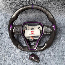 Charger l'image dans la galerie, Real Carbon Fiber Sport Steering Wheel Fits Toyota Corolla Hatchback / RAV4 2019-2026 | TTD Craft