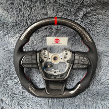 將圖片載入圖庫檢視器 Real Carbon Fiber Steering Wheel for Toyota Highlander Sienna 2020-2026 | TTD Craft