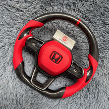 Загрузить изображение в средство просмотра галереи, TTD Craft Honda 2022-2025 Civic / Honda 2023-2025 Accord Carbon Fiber Steering Wheel
