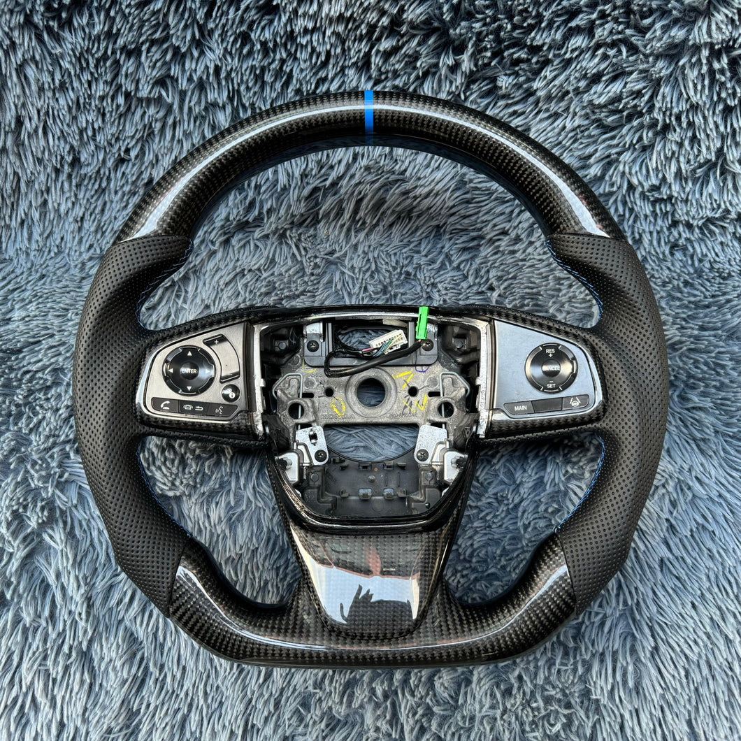 TTD Craft 2012-2016  CRV EX LX EX-L Carbon Fiber Steering Wheel