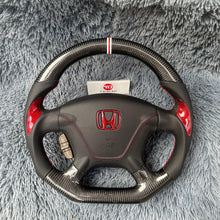 Cargar imagen en el visor de la galería, Volante de fibra de carbono TTD Craft 2002-2006 CRV
