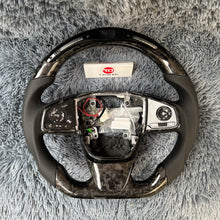 Carregar imagem no visualizador da galeria, Volante de fibra de carbono TTD Craft 2017-2018 CRV EX LX EX-L
