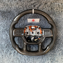 Загрузить изображение в средство просмотра галереи, Carbon Fiber Steering Wheel for 2019-2023 Dodge Ram 1500 | TTD Craft
