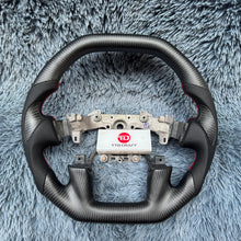 將圖片載入圖庫檢視器 Matte Carbon Fiber Steering Wheel For Nissan 2015-2025 Titan | TTD Craft
